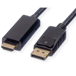 Kabel DisplayPort , DP - UHDTV, M/M, 2.0m, Roline